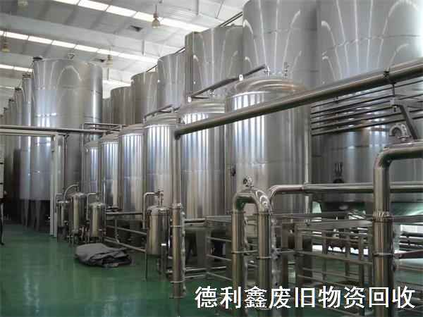 飲料設備回收，飲料廠整廠回收，免費拆除回收